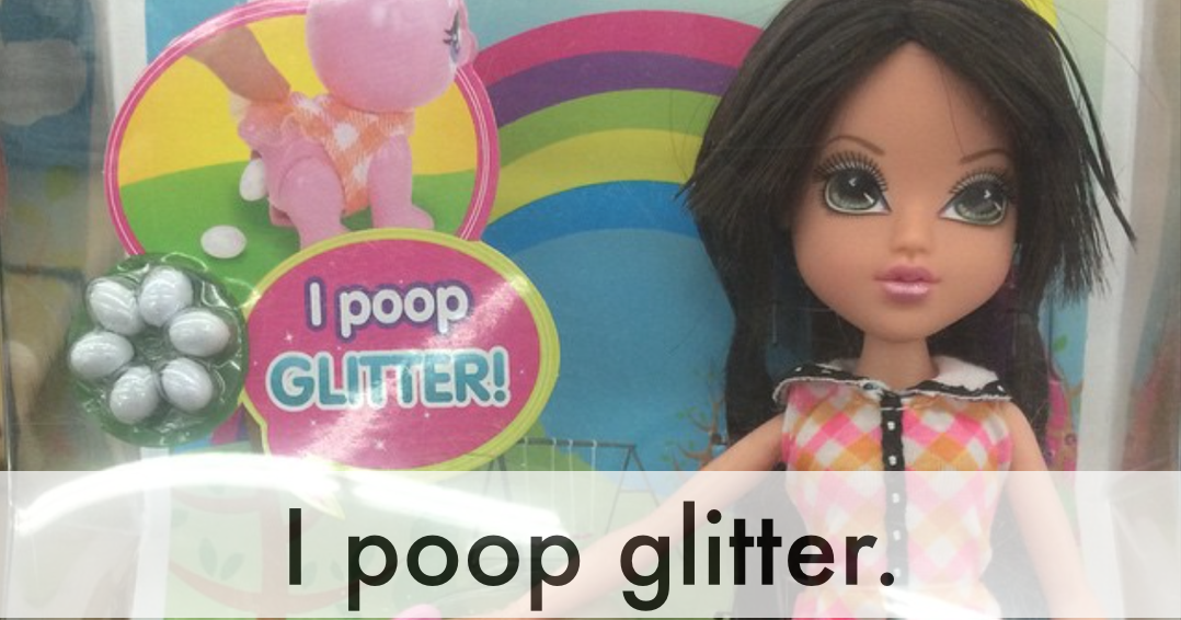 toy that poops glitter