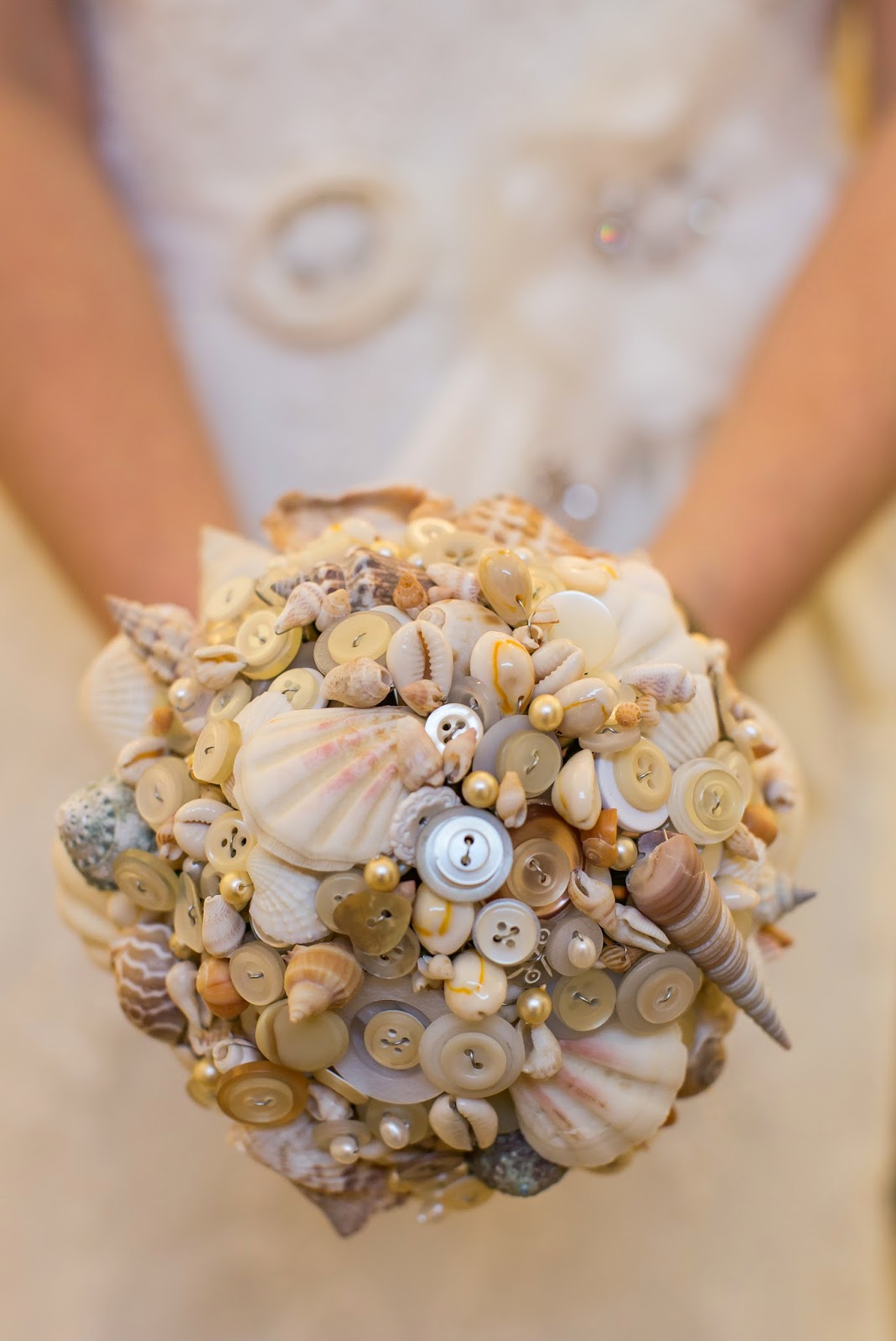 Beach Theme Wedding Bouquets Button Bouquets And Brooch Bouquets