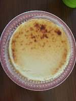 Tarta de queso sin huevo