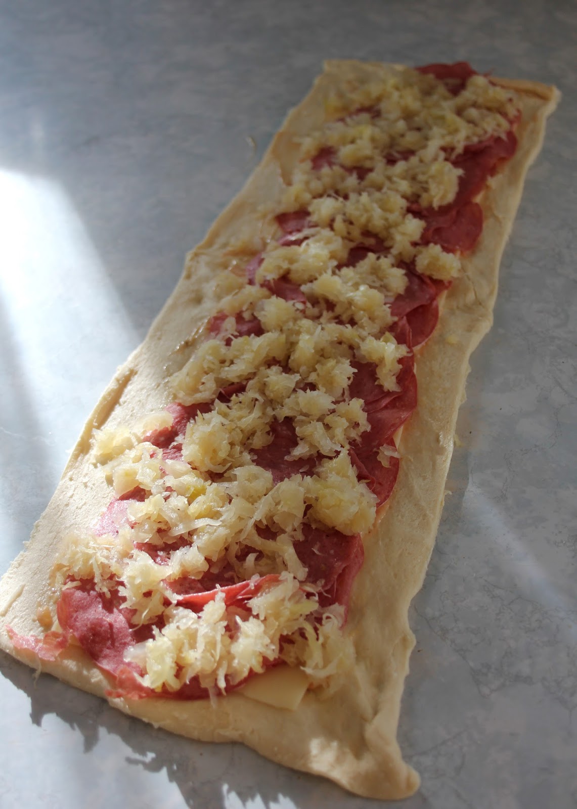 Jo and Sue Reuben Roll Ups