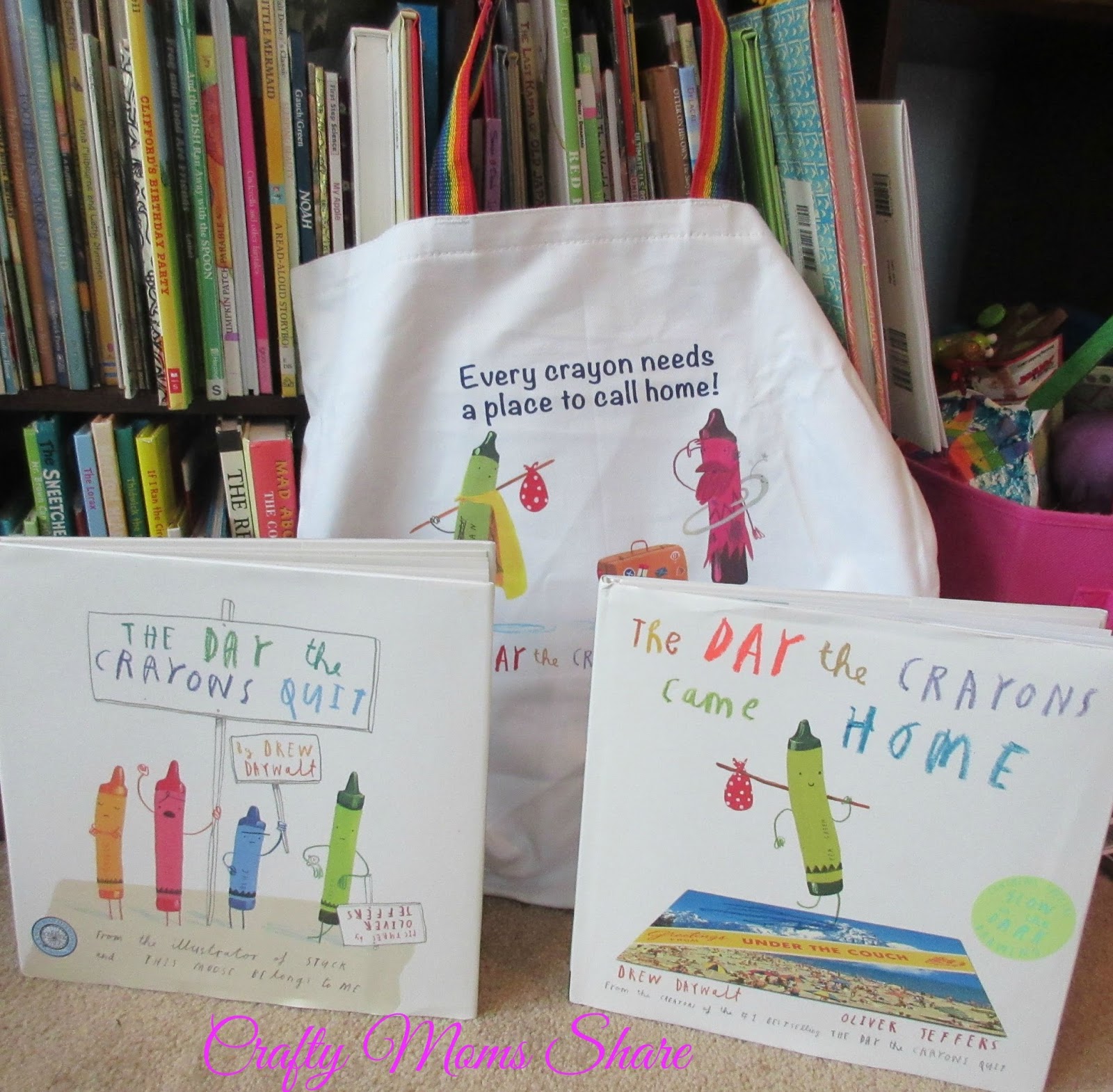 Crafty Moms Share The Day the Crayons Came Home Book Review