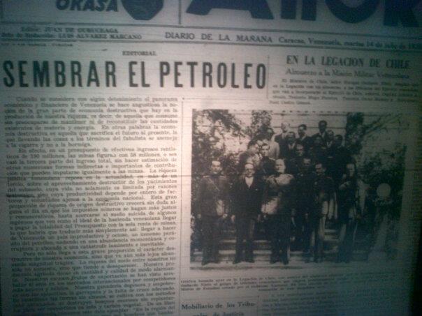 Resultado de imagen para sembrar el petroleo