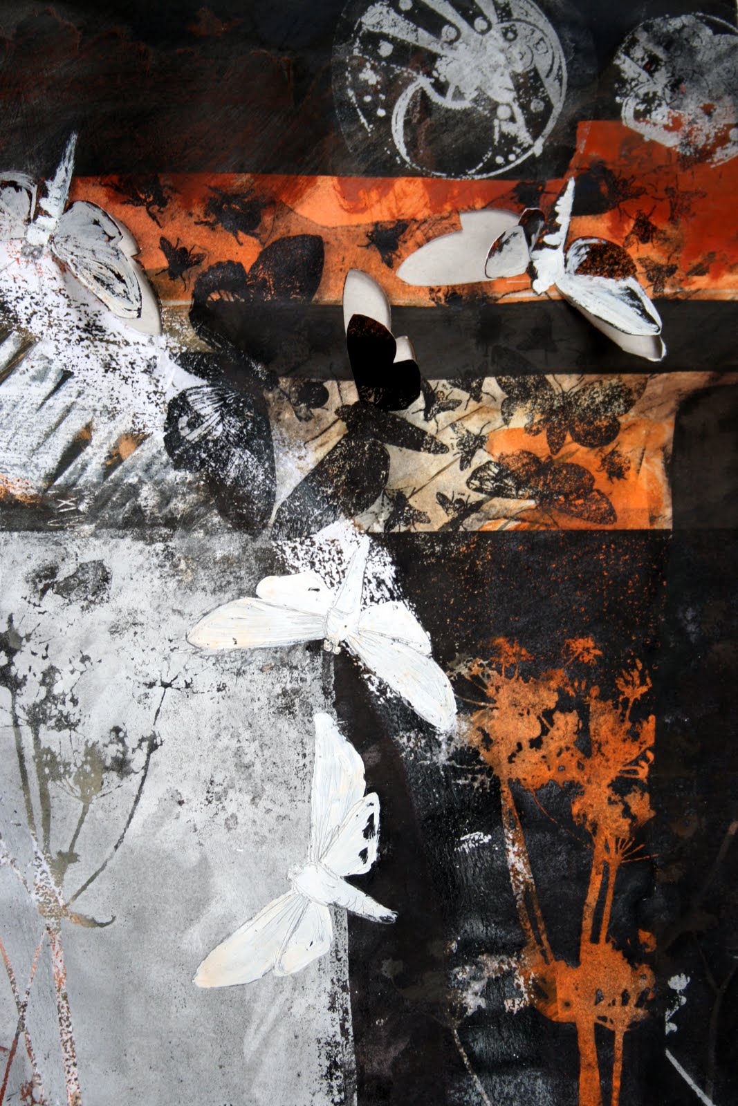 Sue Brown Printmaker MIXED MEDIA EXPERIMENTS