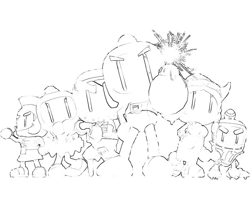 Bomberman Bomberman Friends Mario