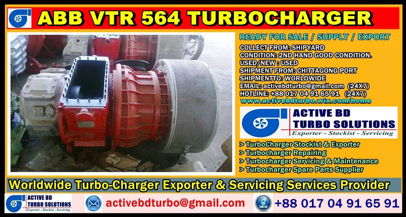 ABB VTR 564 TURBOCHARGER ACTIVE BD TURBO SOLUTIONS