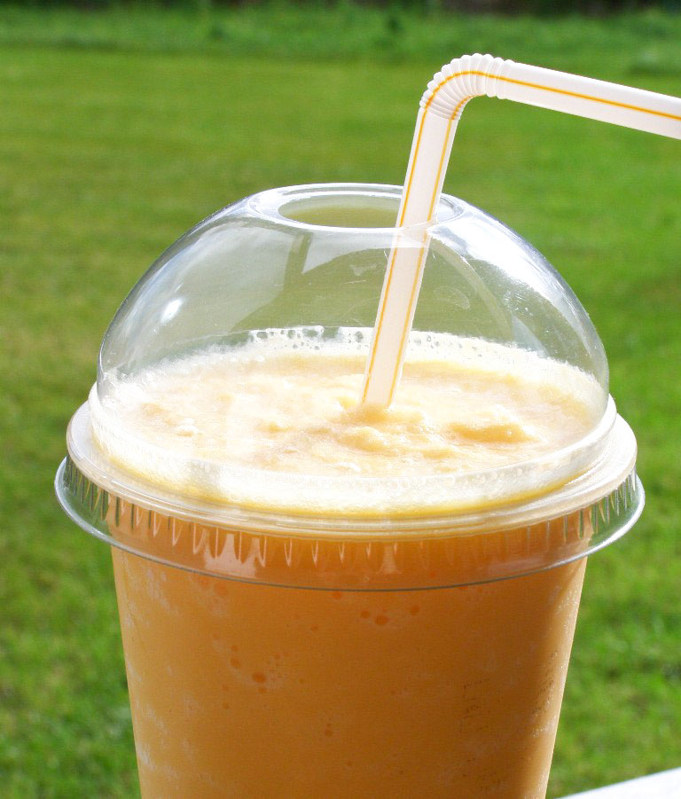 maple•spice Vegan "Orange Julius" Slushy