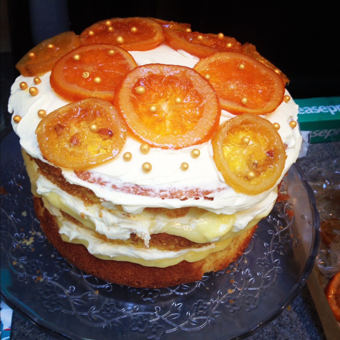 Wheats and Sweets Candied orange and lemon cake