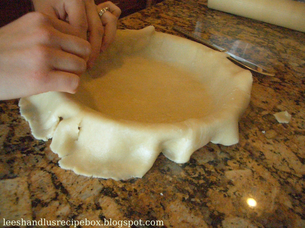 Leesh & Lu's Recipe Box The Perfect Pie Crust {Oil Pastry with Video Tutorial}