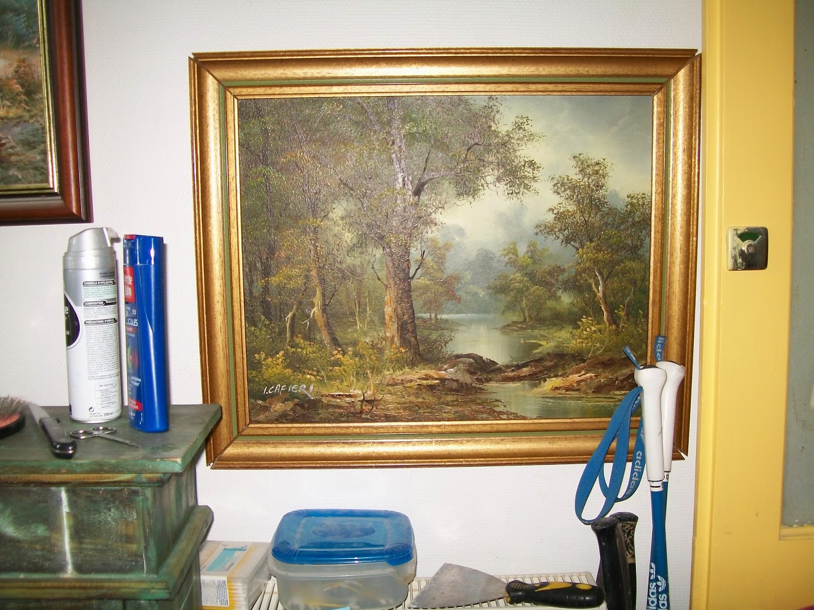Calogilou le champi tableaux peintures hst : appartement salle ...
