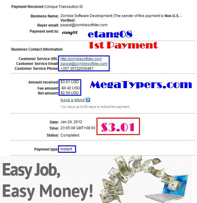 Megatypers - Gana con Captchas Mega+proof+of+payment