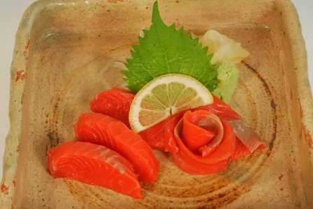 various sashimi