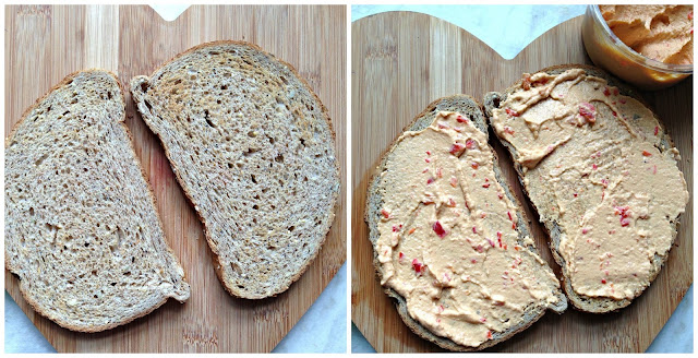 Toast and Hummus Toast and Hummus