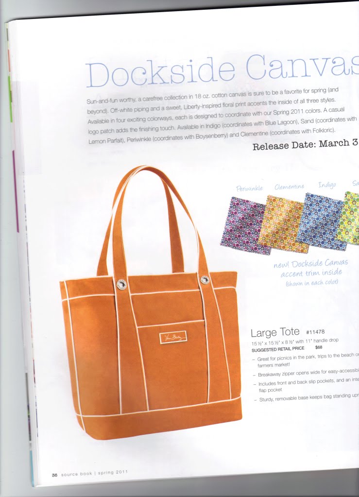 vera bradley canvas beach tote