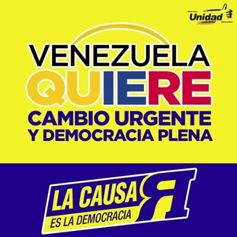 VENEZUELA QUIERE CAMBIO