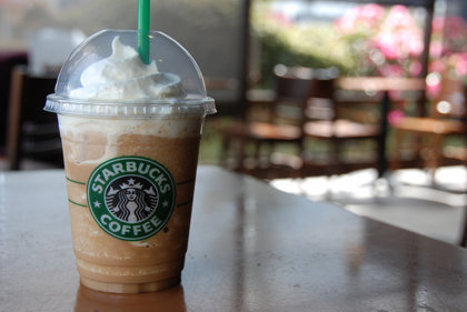 how much caffeine is in a caffe vanilla frappuccino