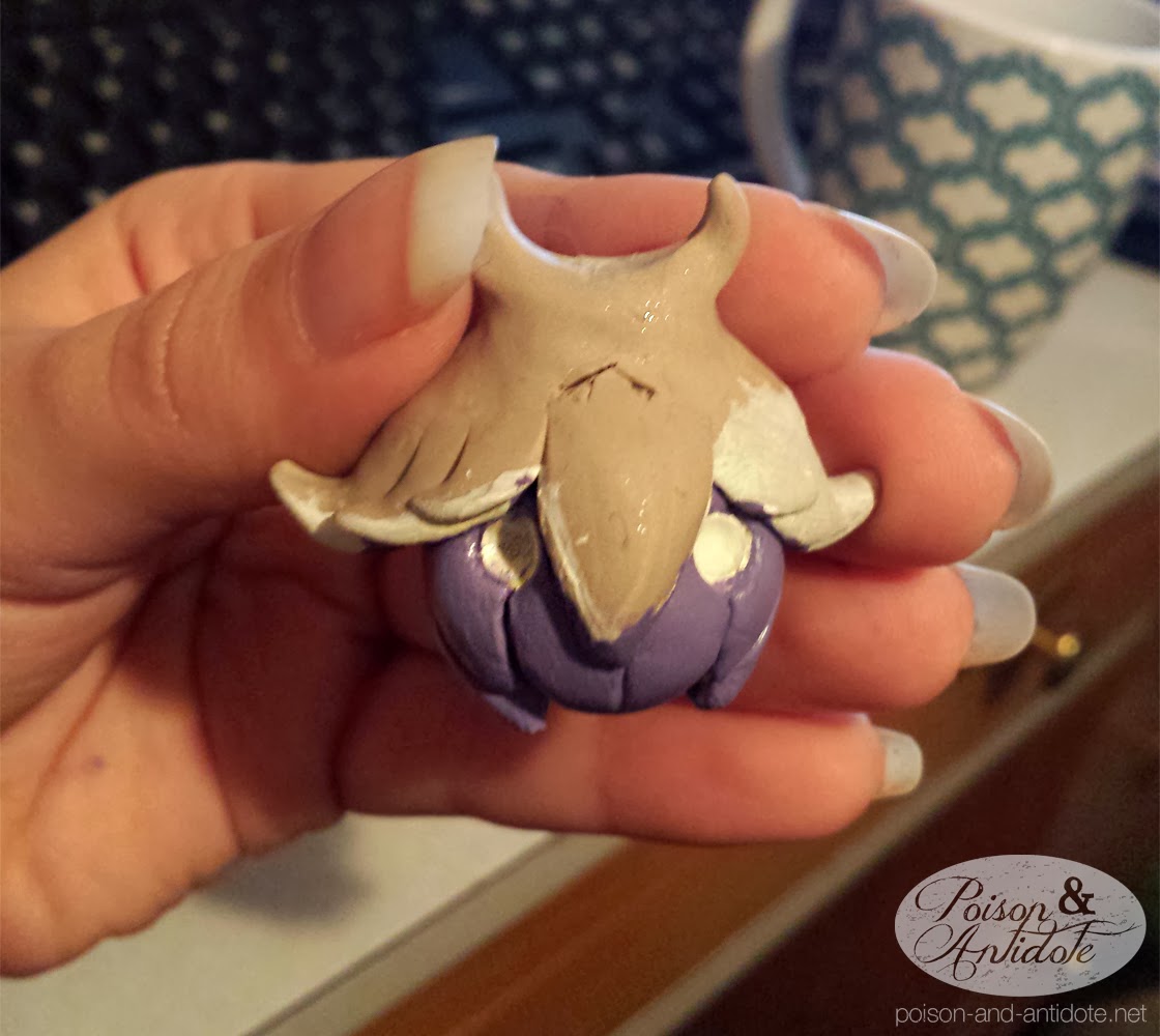 Posion & Antidote Polymer Clay Shiny Pumkaboo