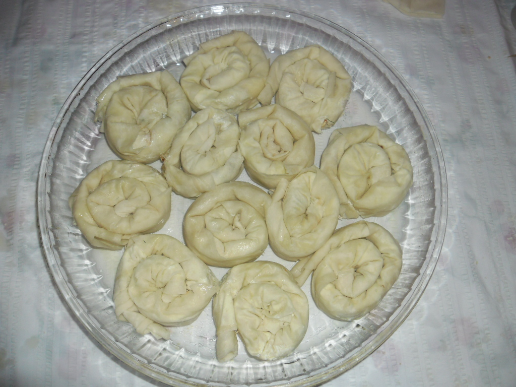 Nazlı�nın Sofrası Pırasalı Gül Börek