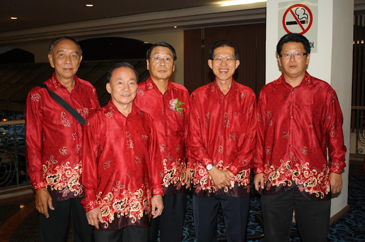 The Evergreen Band members at Century Mahkota Hotel Melaka