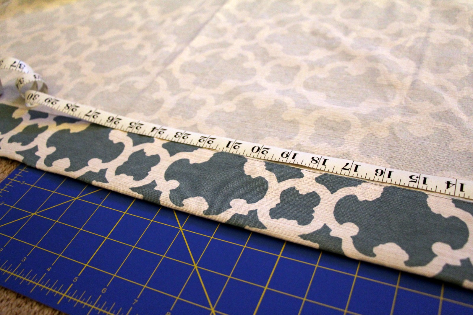 Heart Maine Home Curtain turned into pillows {DIY}