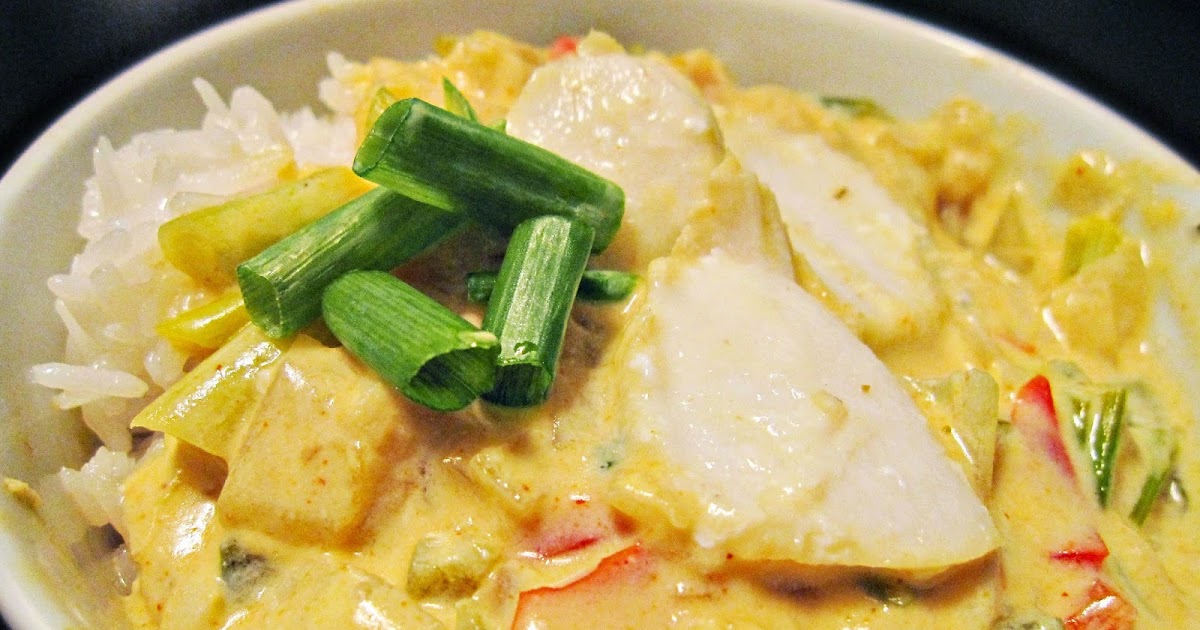 The Yuca Diaries Cod in a Light Coconut Lime Curry Sauce