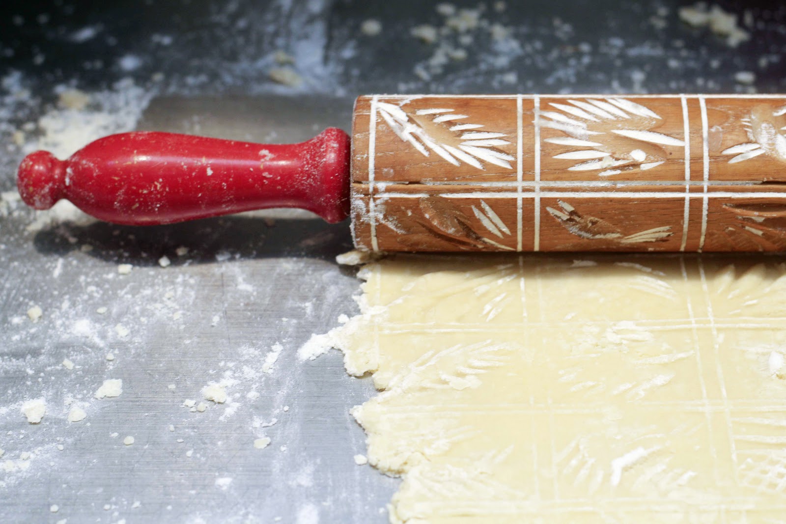 The Butcher and The Baker Tools of the Trade Springerle Rolling Pin