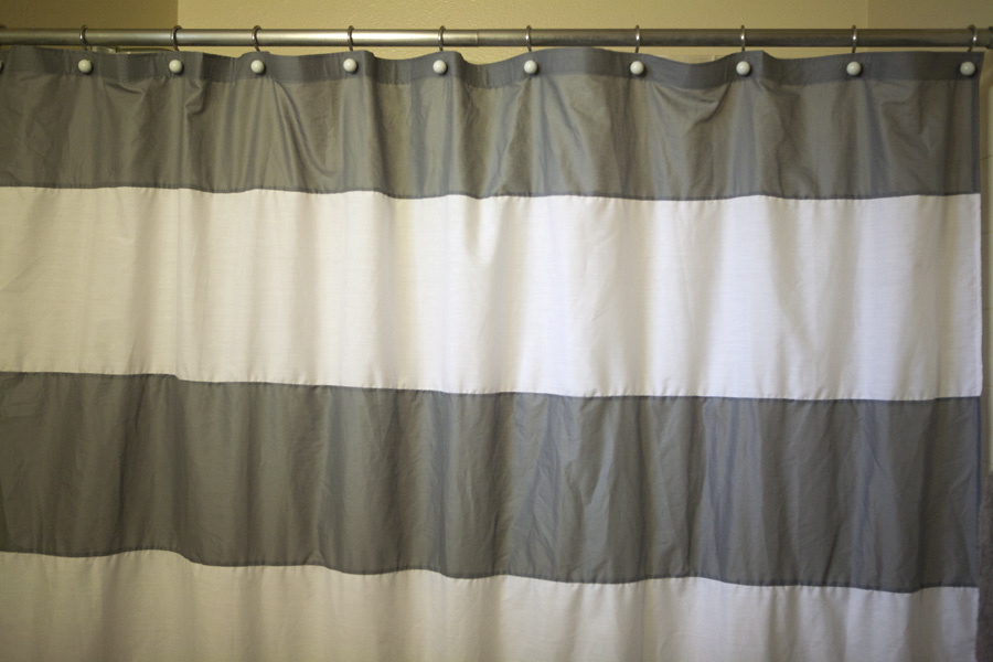 cola cola west elm inspired shower curtain