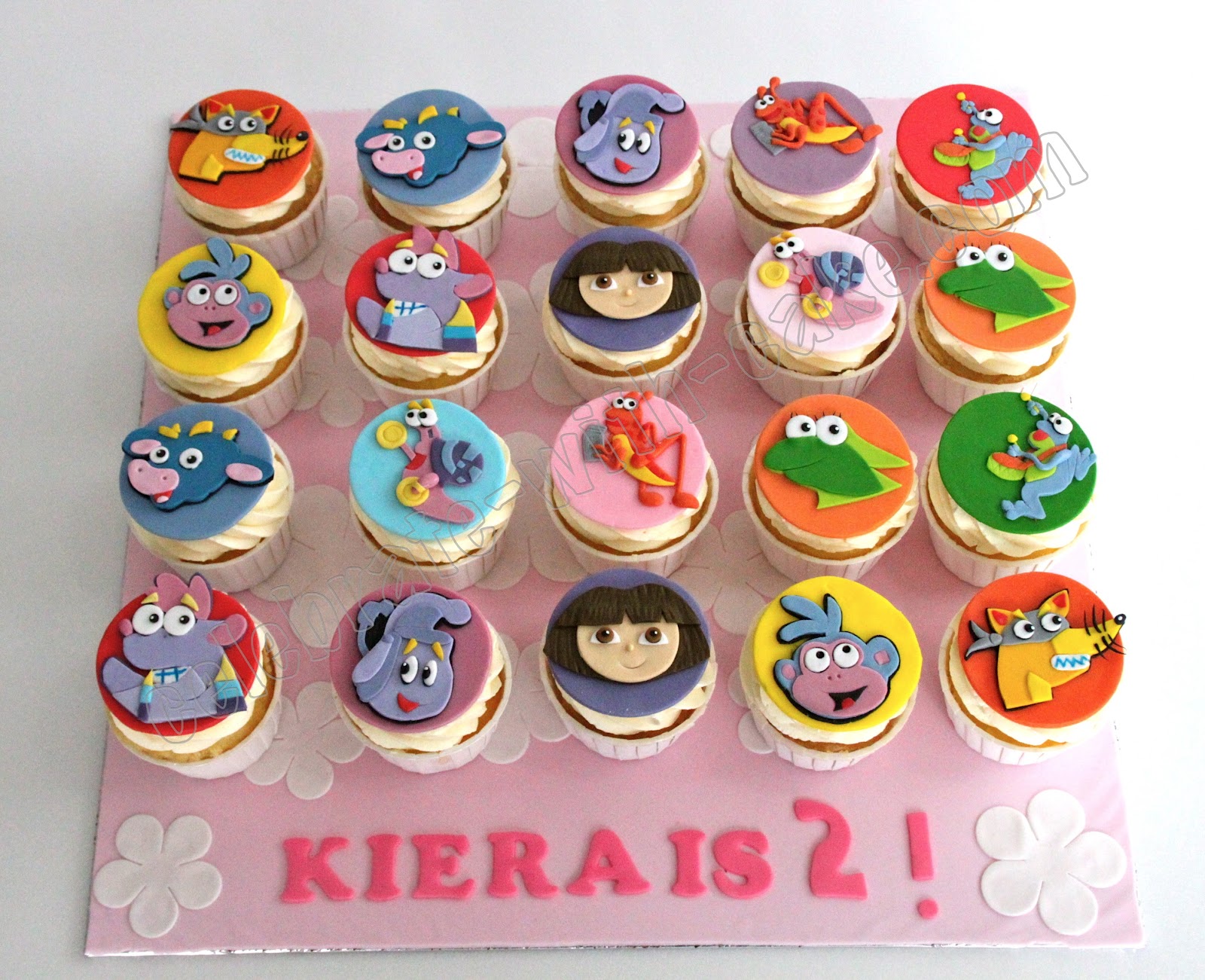 Dora the Explorer Cupcakes