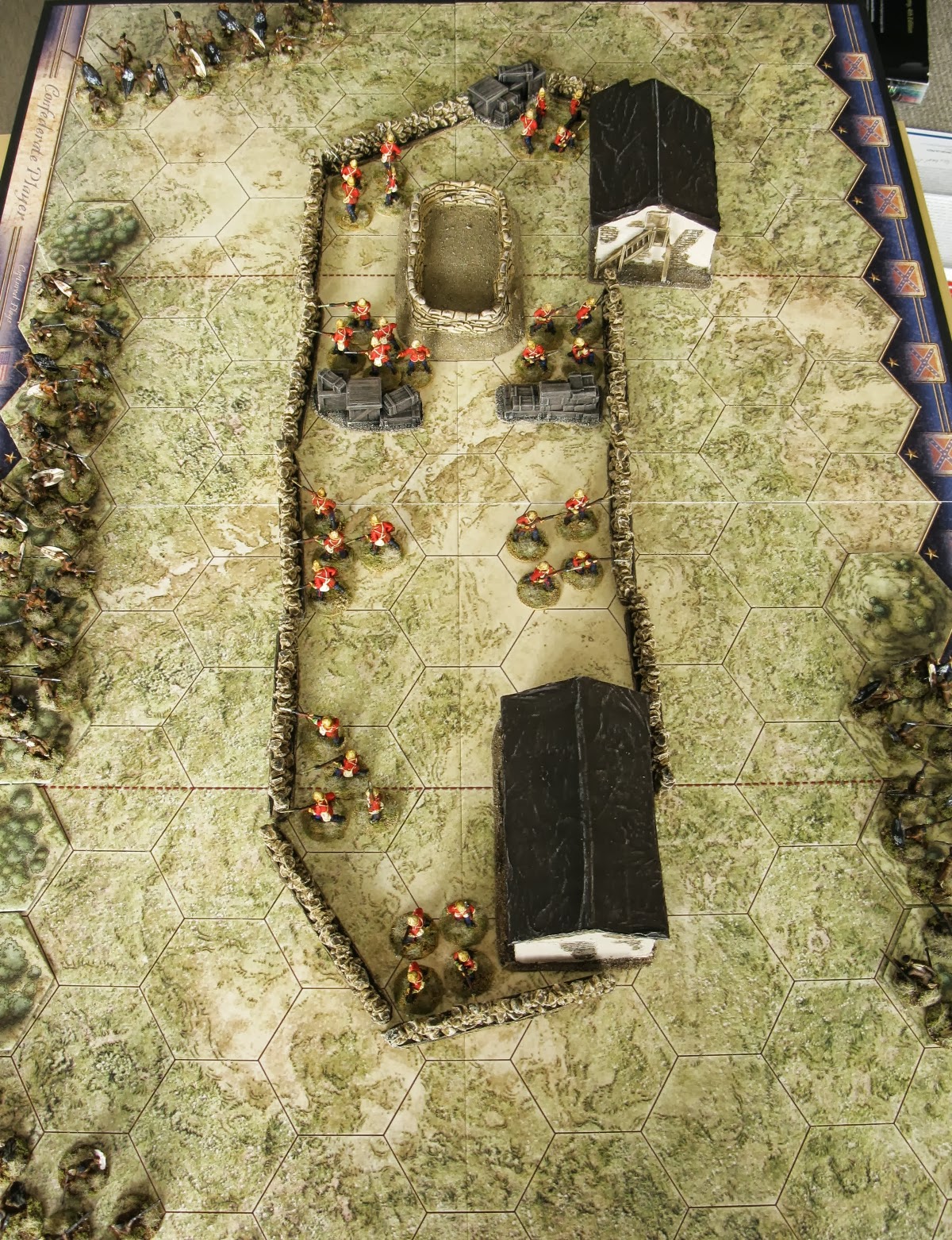 Wargaming with Barks Zulu! Rorke's Drift