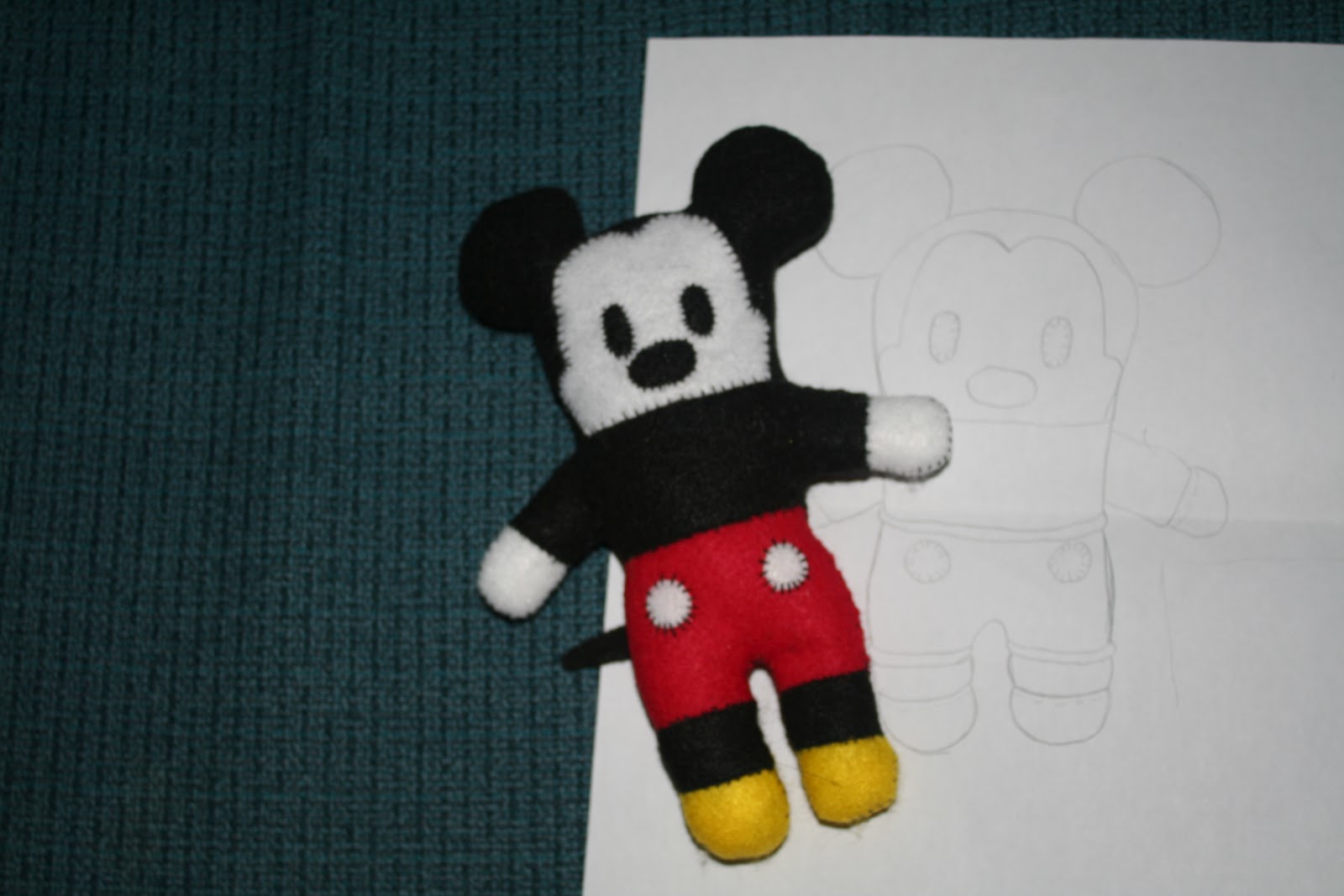 mouse plush pattern