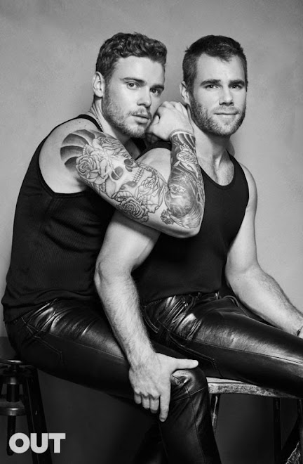 Gus Kenworthy and Matt Wilkas for Out