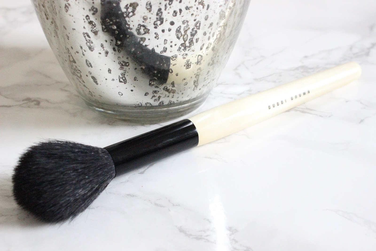 Bobbi Brown Sheer Powder Brush a little pop of coral.