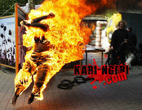 Bakar Diri Protes Racism 4 Bakar Diri Protes Racism