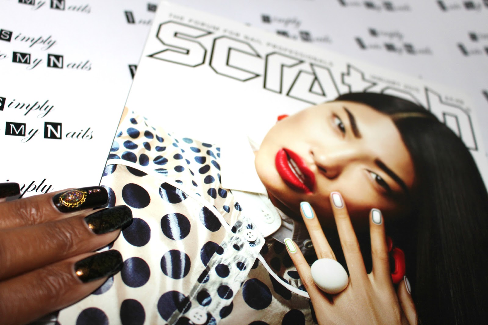 scratch nail art magazine