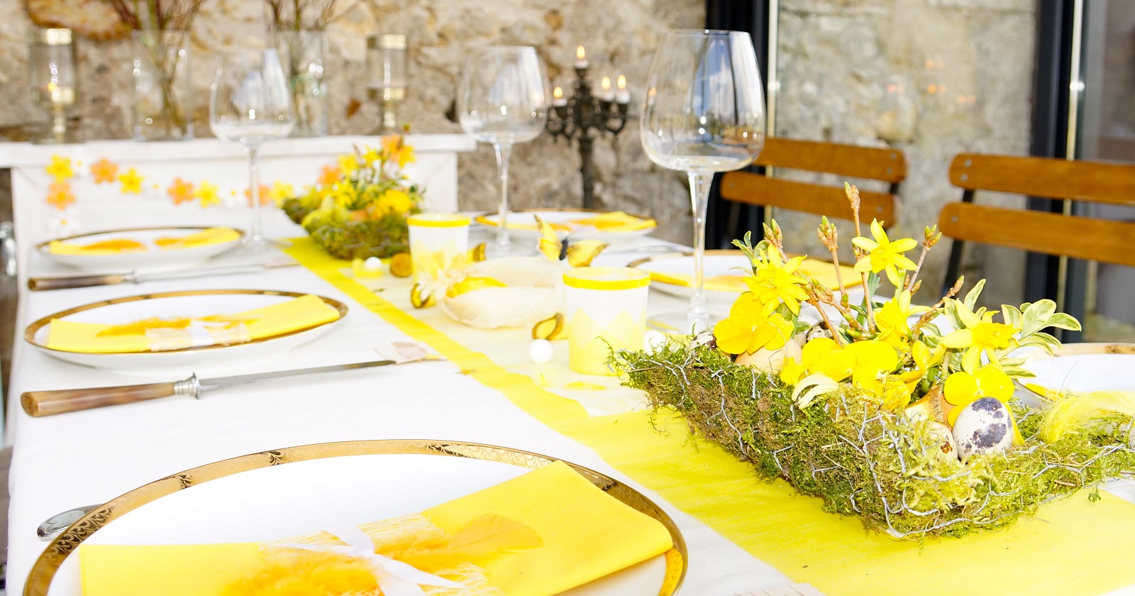 ma boutique déco table - décoration de table: Une table pour Pâques