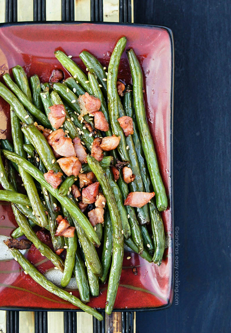 Asian Style Green Bean Sauté SANDRA'S EASY COOKING
