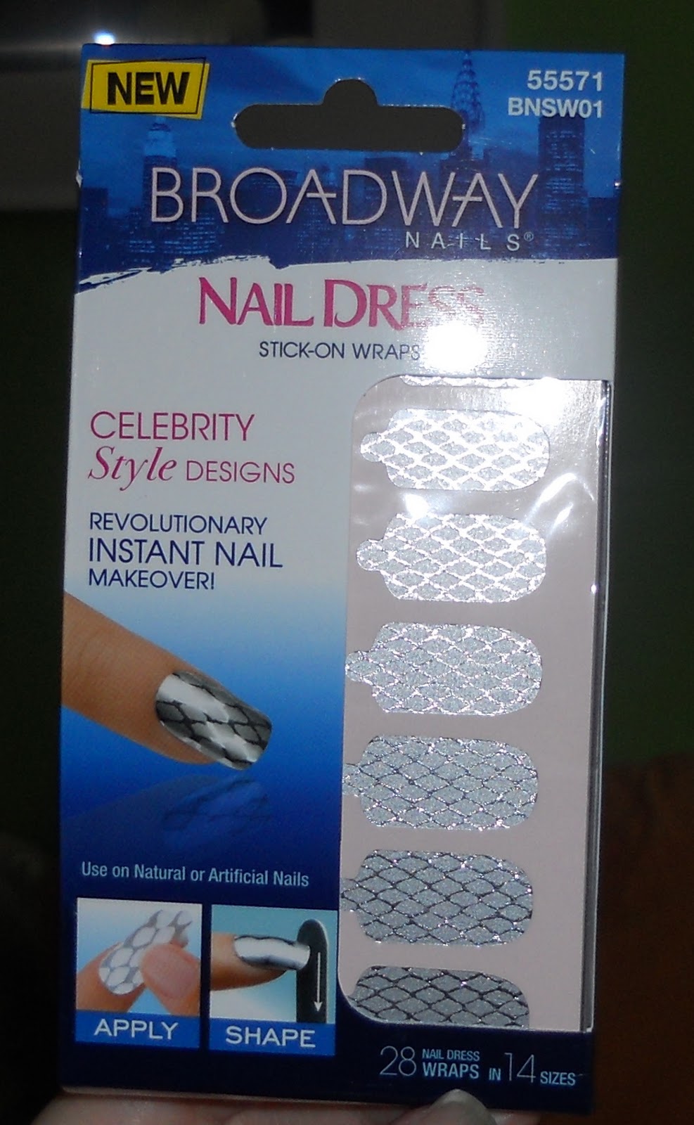 I got these for $5.99 at Walgreen's, and they come with 28 nail wraps