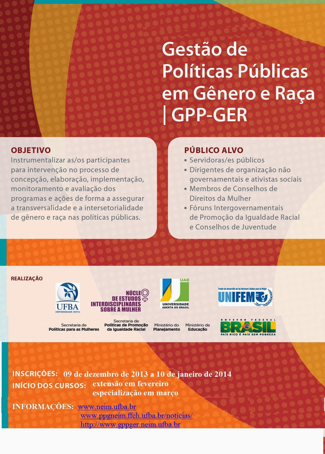 Curso de gestao de politicas publicas