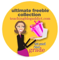 First Grade and 2nd Grade Free Download - Teacher Freebies on Teaching Blog Addict