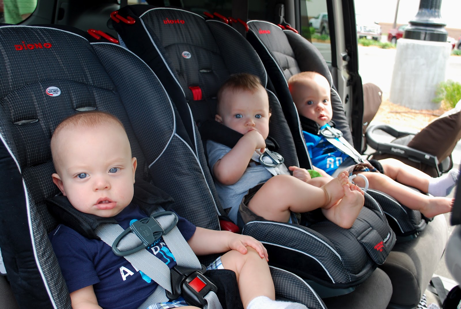 30 Fingers, 30 Toes&hellip; Big Boy Car Seats