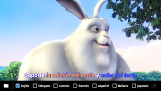 Reproductor MX APK admite muchos formatos de subtítulos y de videos