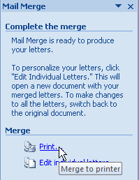 membuat mail merge