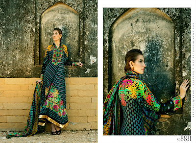 Libas Collection 2013 Vol-3 By Shariq Textiles For Women & Girls