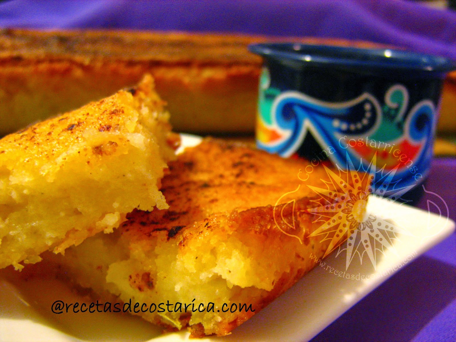 Cocina Costarricense tamal asado