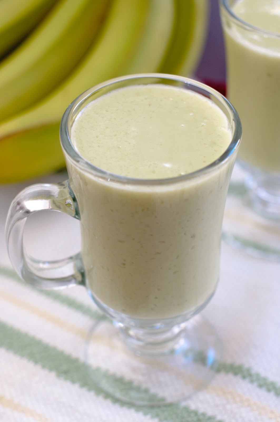 Gluten Free Goodness Avocado Banana Smoothie
