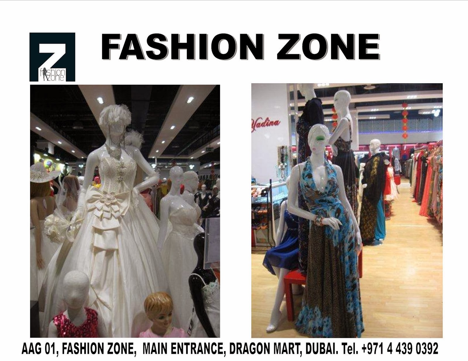 Fashion Zone, AAG01, Dragon Mart, Dubai. Fashion Zone, Largest Fashion Outlet in Dragon Mart