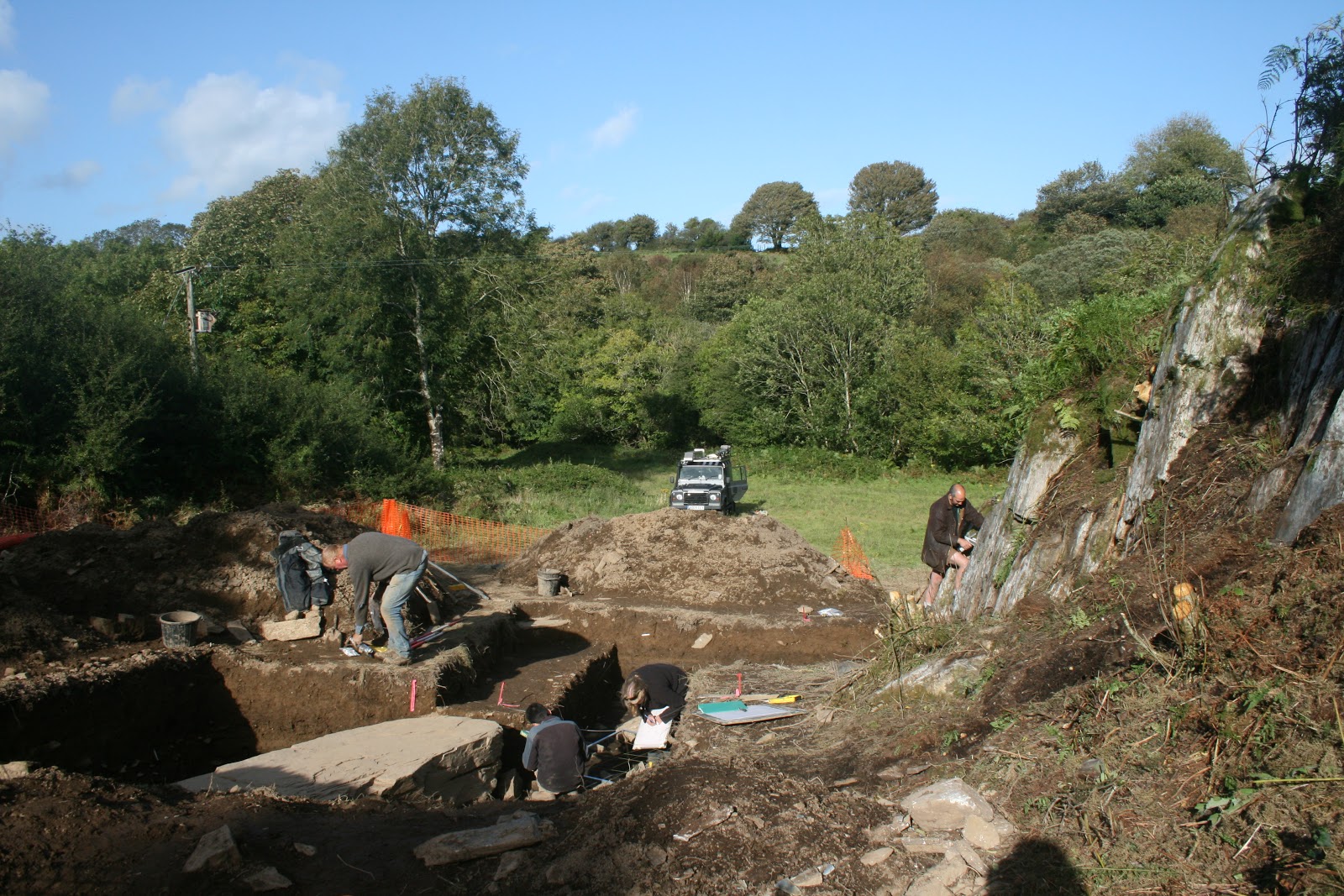 Green Man Archaeology Tour The Stonehenge Bluestone Quarry, Nevern