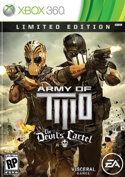 Army of Two The Devils Cartel Xbox 360 Región Free 