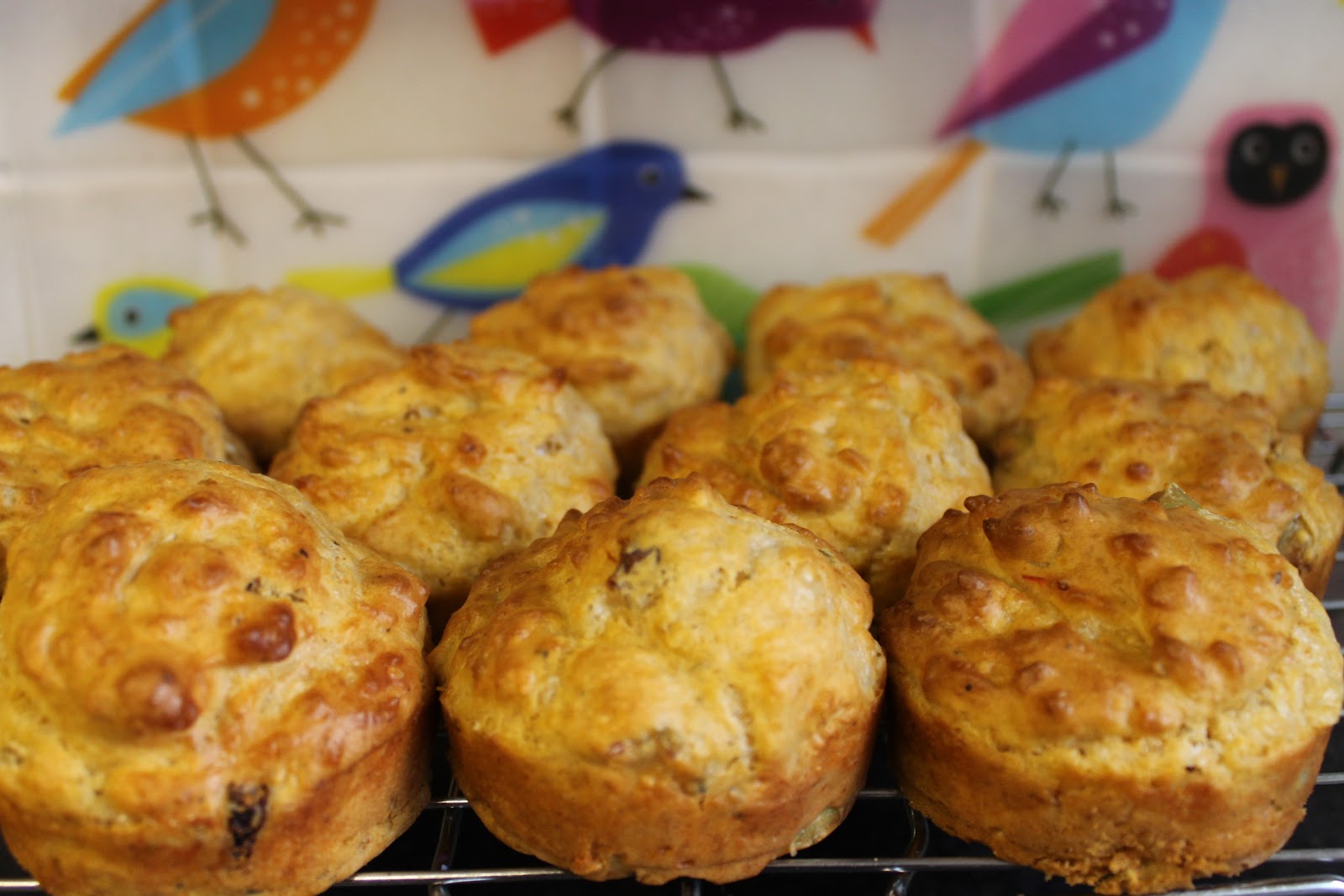 We Don't Eat Anything With A Face Savoury Cheese Muffins