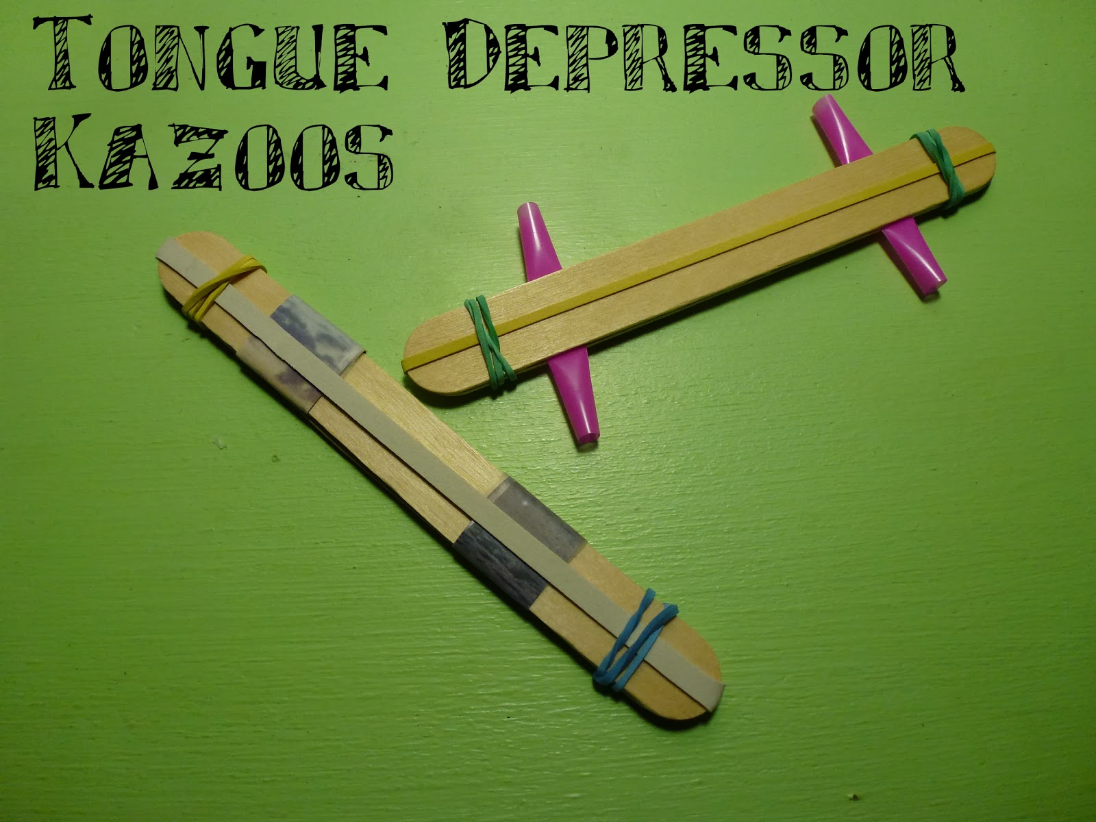 Choices for Children Tongue Depressor Kazoo