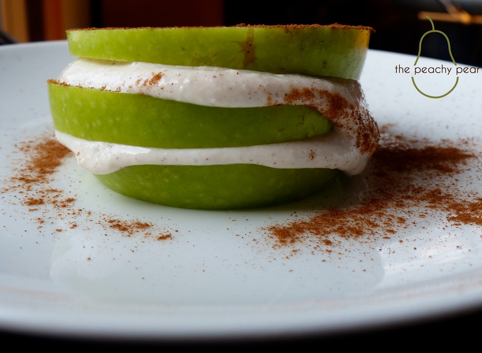 the peachy pear Cottage Cheese Fruit Dip